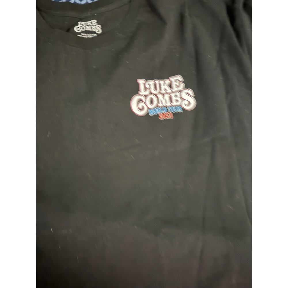 Luke Combs 2023 World Tour Concert TShirt 3XL Double Sided